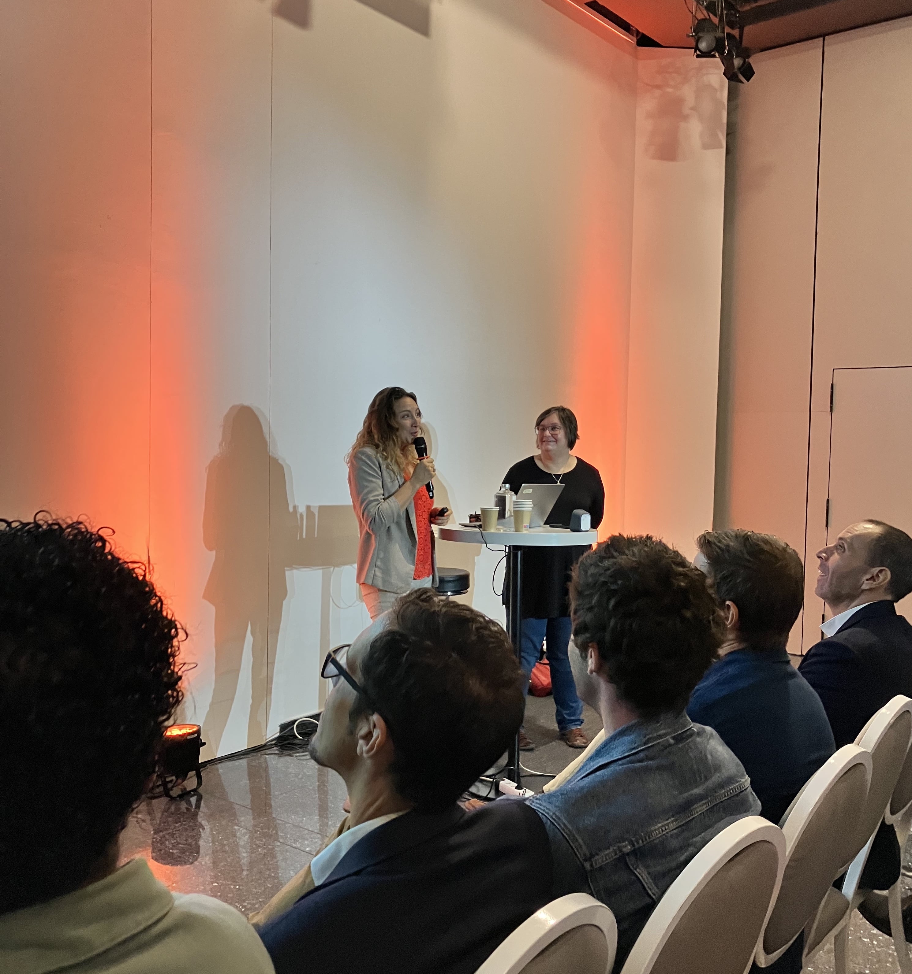 Florence Lyon (Transformation Director) and Anne Gabrillagues (Agile Coach)