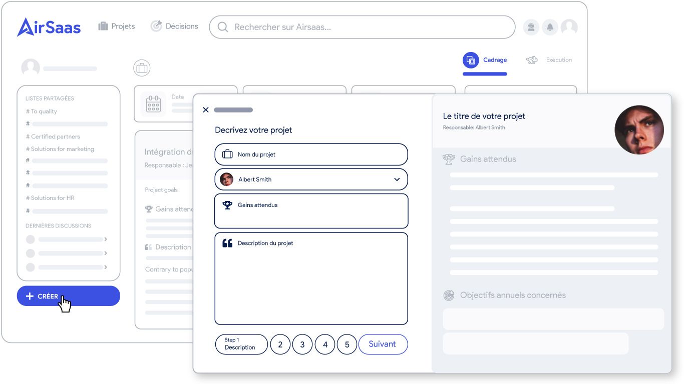 Création d'un projet