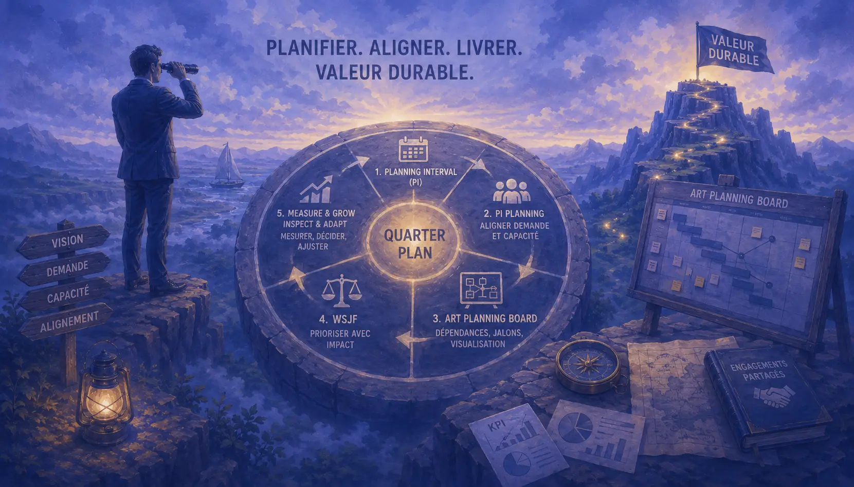 AirSaas, le quarter plan & SAFe®