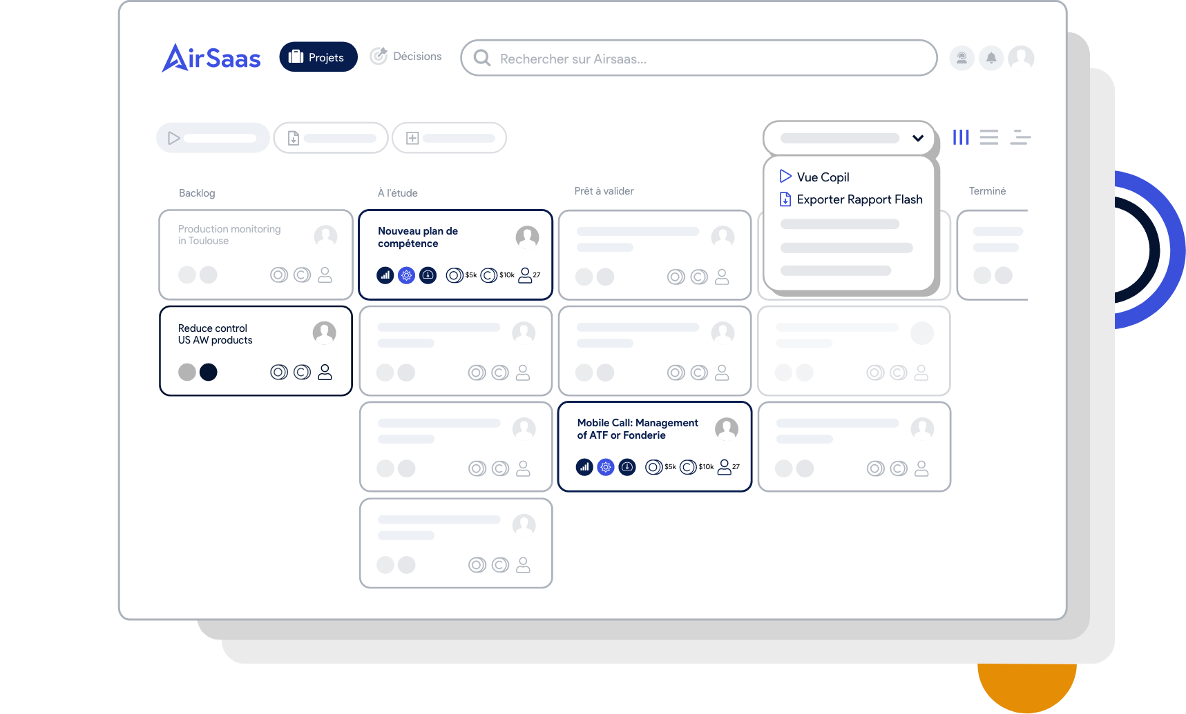 AirSaas screenshot