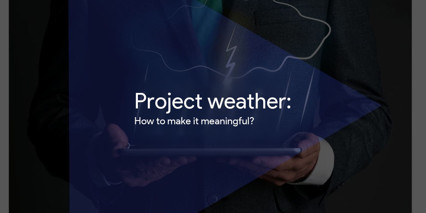 How to create a clear and readable project health status?