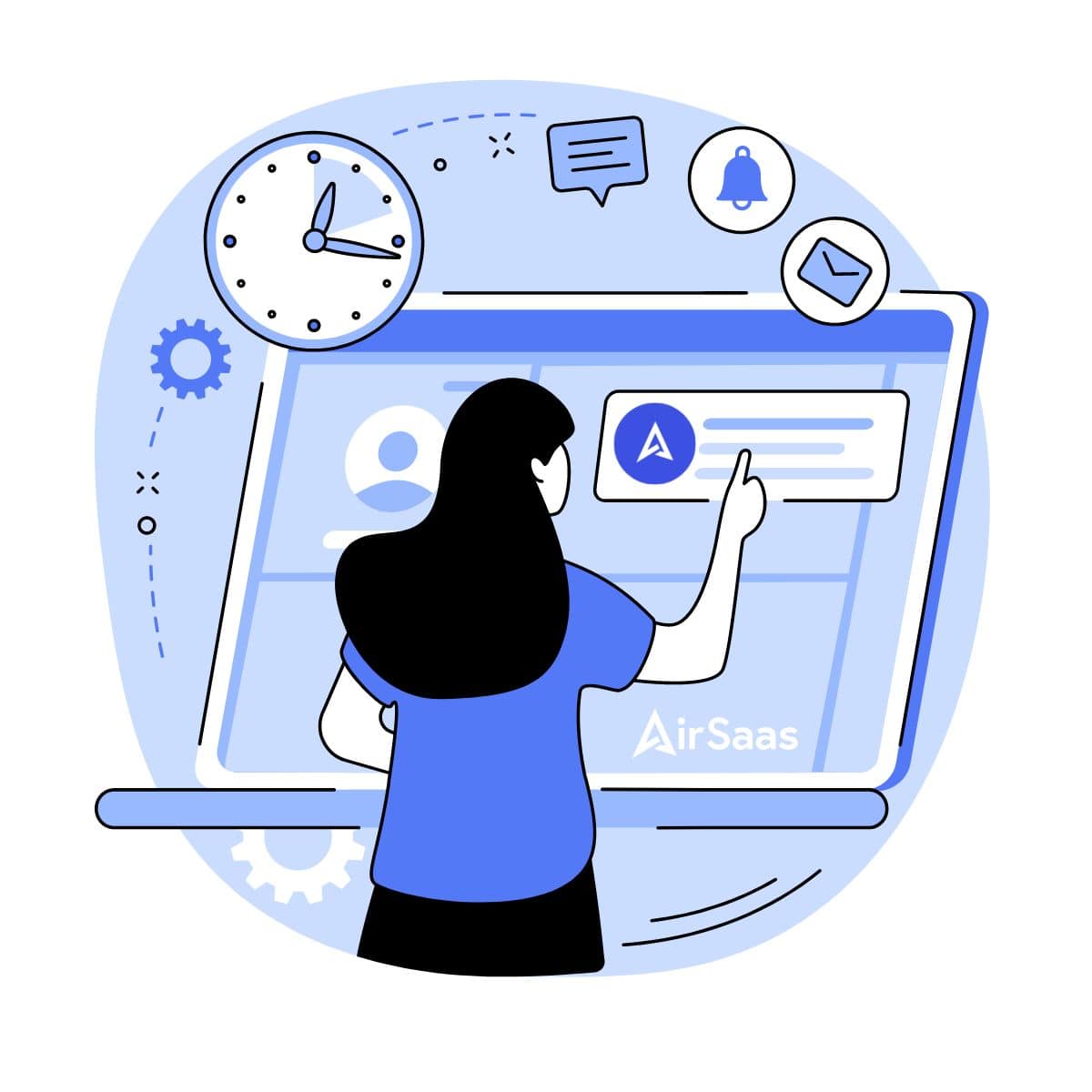 Cuadro de mando de gestión de proyectos con AirSaas
