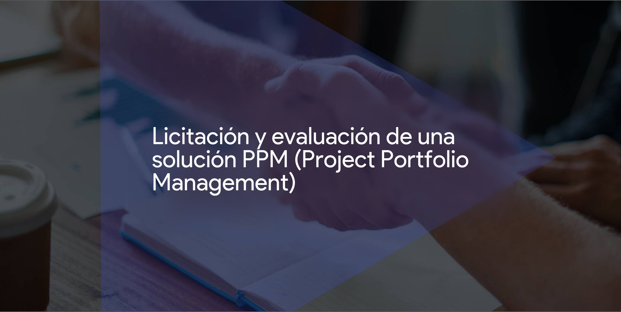 Licitación y evaluación de una solución PPM