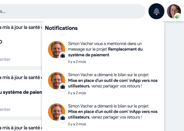 Des notifications pertinentes