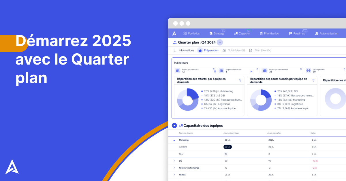 Démarrez 2025 avec le Quarter plan