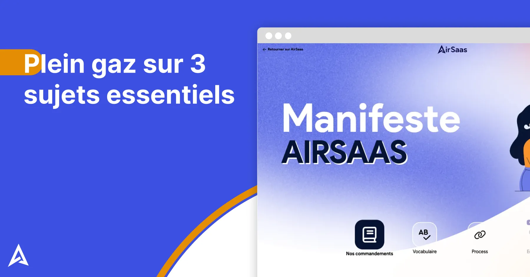 Plein gaz sur 3 sujets essentiels