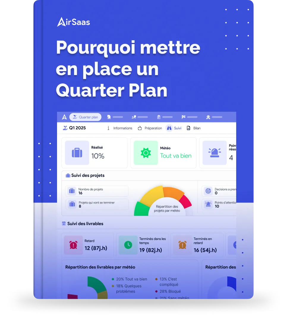 Le Quarter Plan AirSaas - book